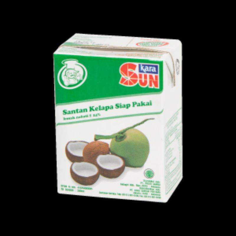 

Sun Kara Santan Kelapa 200 ml