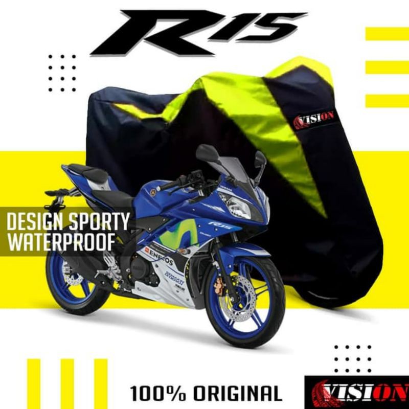 Cover Motor Yamaha R15 sarung motor Yamaha R15 penutup motor  R15 pelindung motor R15 Waterproof