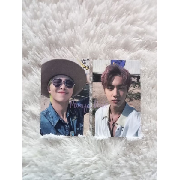 BTS - LD BUTTER M2U LUCKY DRAW PHOTOCARD POSTCARD ID PHOTO JIN JIMIN SUGA RM JHOPE V JUNGKOOK SEOKJI