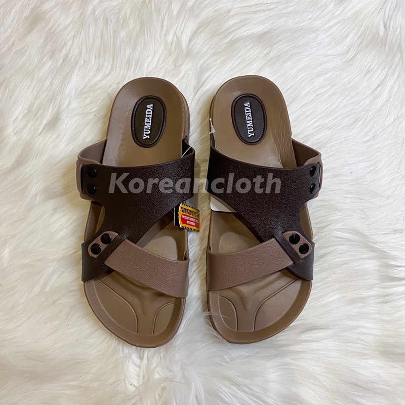 [8092] SANDAL KARET YUMEIDA BAPAK-BAPAK ANTI SLIP ANTI AIR