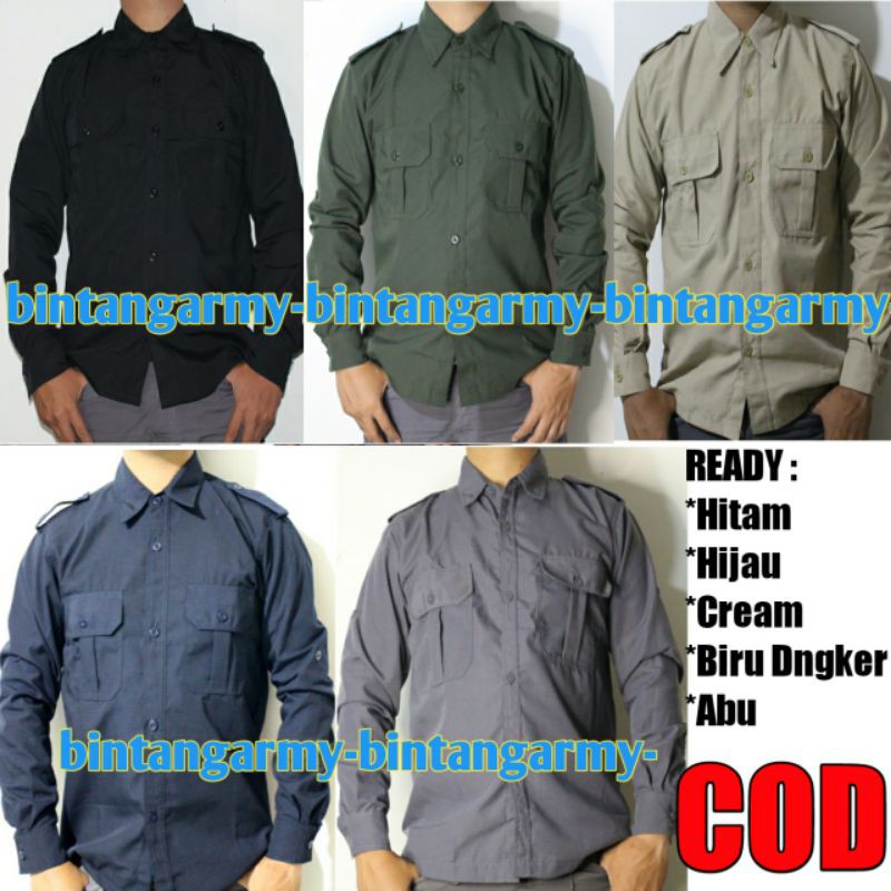 COD Kemeja OUTDOOR Lapangan Murah Berkualitas