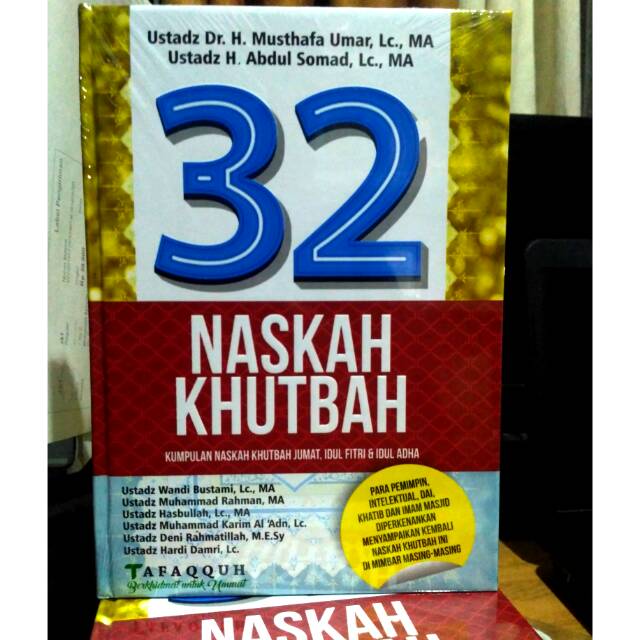 32 Naskah Khutbah Hard cover Original