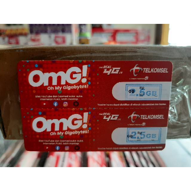 VOUCHER TELKOMSEL 2.5GB 5HARI