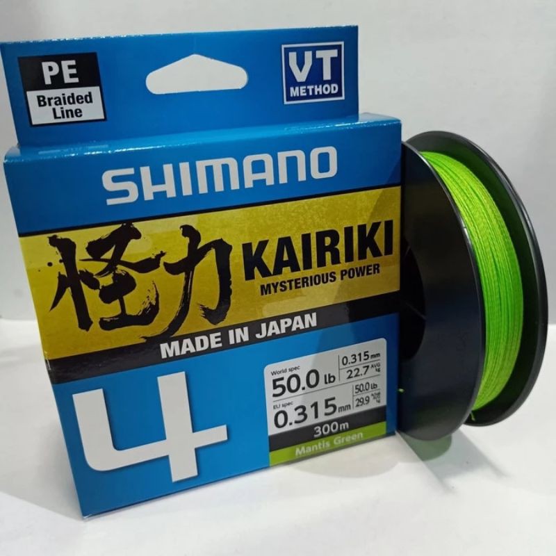 Senar PE SHIMANO KAIRIKI X4 50lbs 300M