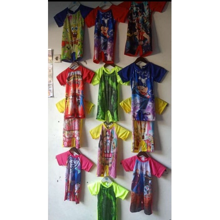 Baju Renang Karakter Anak Cewek 2-5 Tahun