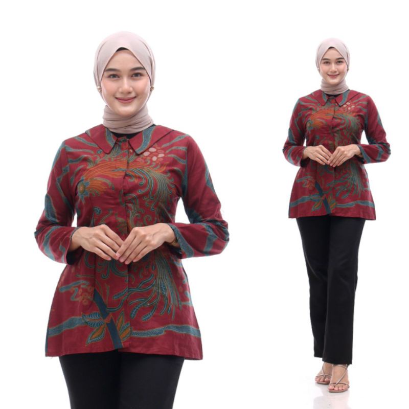 Atasan Couple Batik Wanita/ pria kekinian