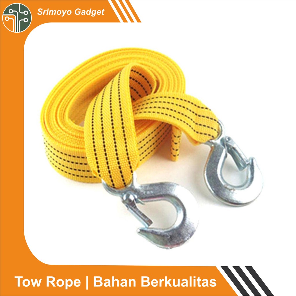 Tali Derek Mobil Motor - Tali Towing Derek Pengikat Barang