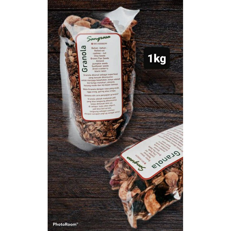 

granola supreme no sugar 1 kg