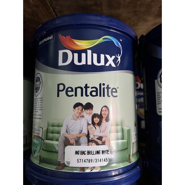 Jual Dulux Pentalite Brilliant White 2290 Kemasan 25 Liter Shopee Indonesia 0001