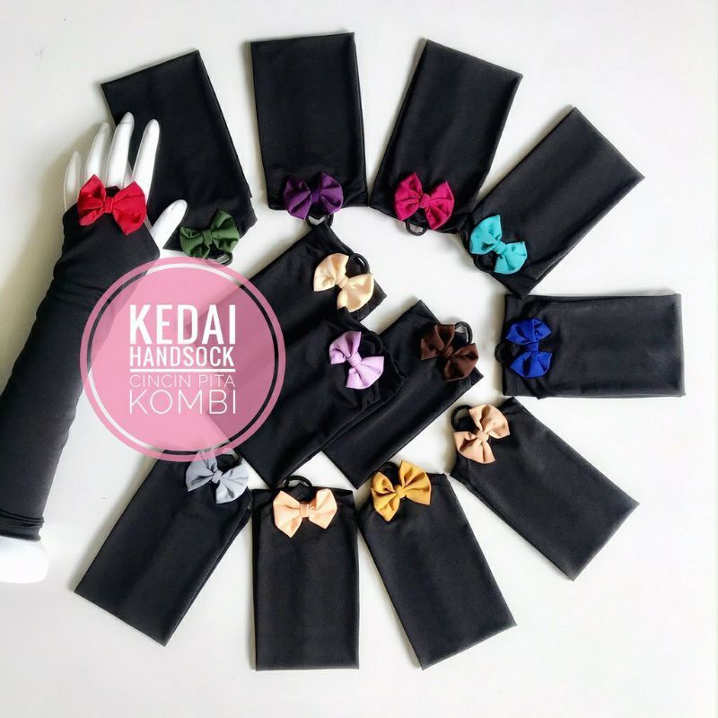 Manset Kancing Batok/ Handsock 2 lapis/ handsock wanita/manset tangan