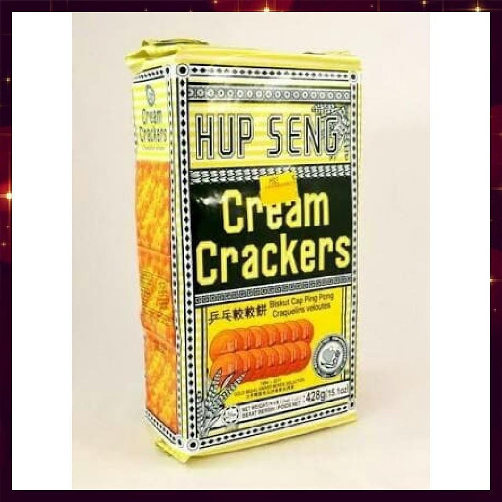 

BISKUIT HUP SENG ASIN MALAYSIA CREAM CRACKERS 425 GRAM HAP SENG