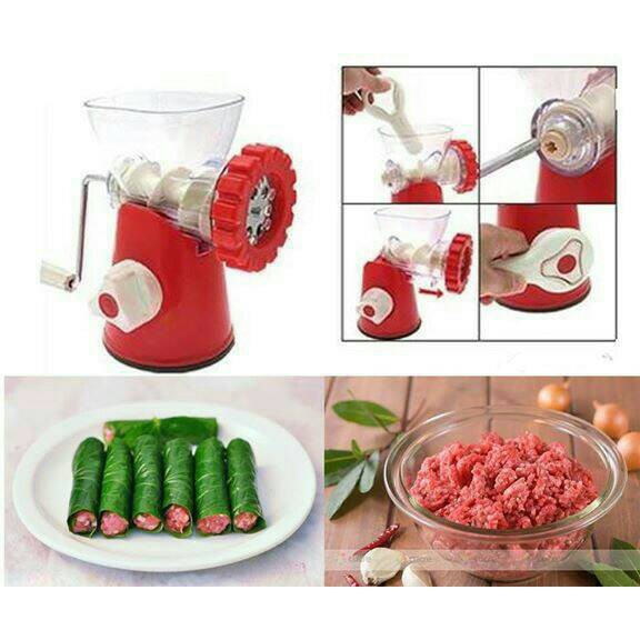 Alat Penggiling Daging Manual Sayur Buah - Meat Grinder Mesin Gilingan Termurah Serba Guna Praktis