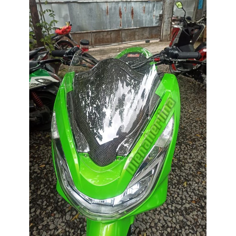 WINDSHIELD PCX CBU LED THAILAND VISOR PCX CBU LED  THAILAND