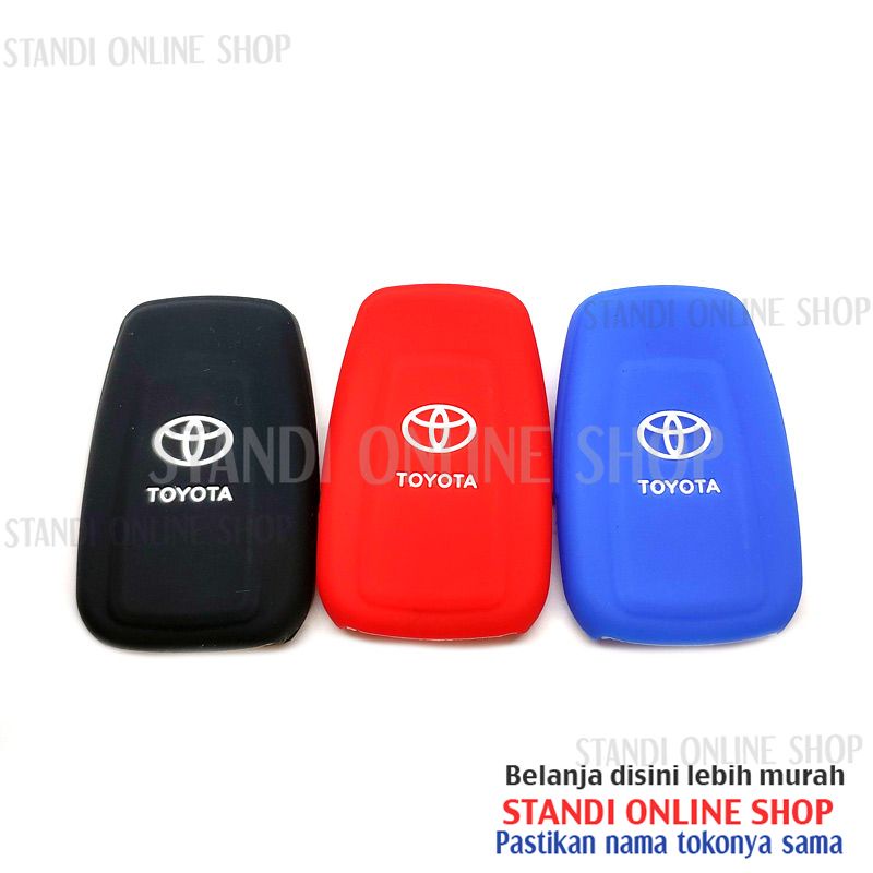 Sarung Kunci Silikon Remote Cover Keyshirt Toyota All New Corolla Cross