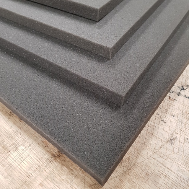 Busa HS Hitam Abu Density 20 alas setrika kasur lapisan souvenir