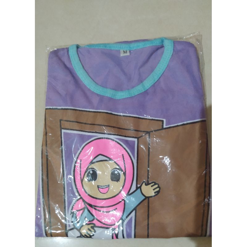 kaos anak muslimah