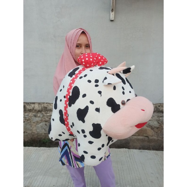 boneka sapi MOTIF Jumbo murah