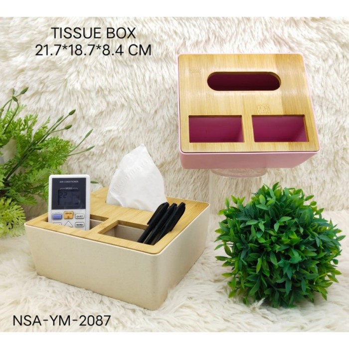 Jual Kotak Tisu Tempat Tissue Box Tempat Tisu YM-2087 | Shopee Indonesia