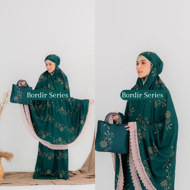 Mukena Gracela | Mukena Rayon Bordir | Mukena Rayon Premium | Mukena Rayon Renda | Mukena Renda Bord