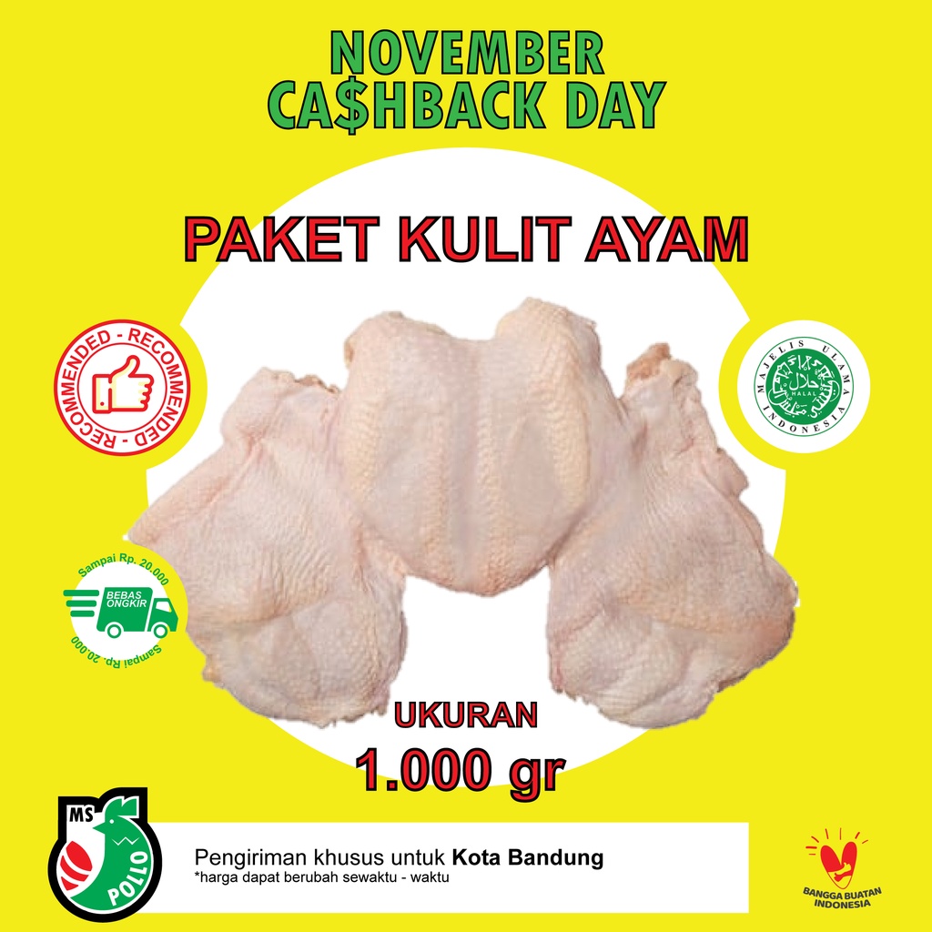 

PAKET KULIT AYAM FROZEN