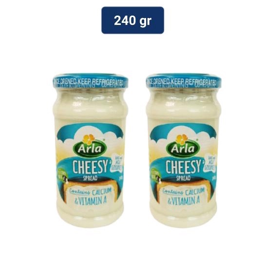 PUCK Krim Keju cheese cream Arab 240gr 240 gr Arab Saudi