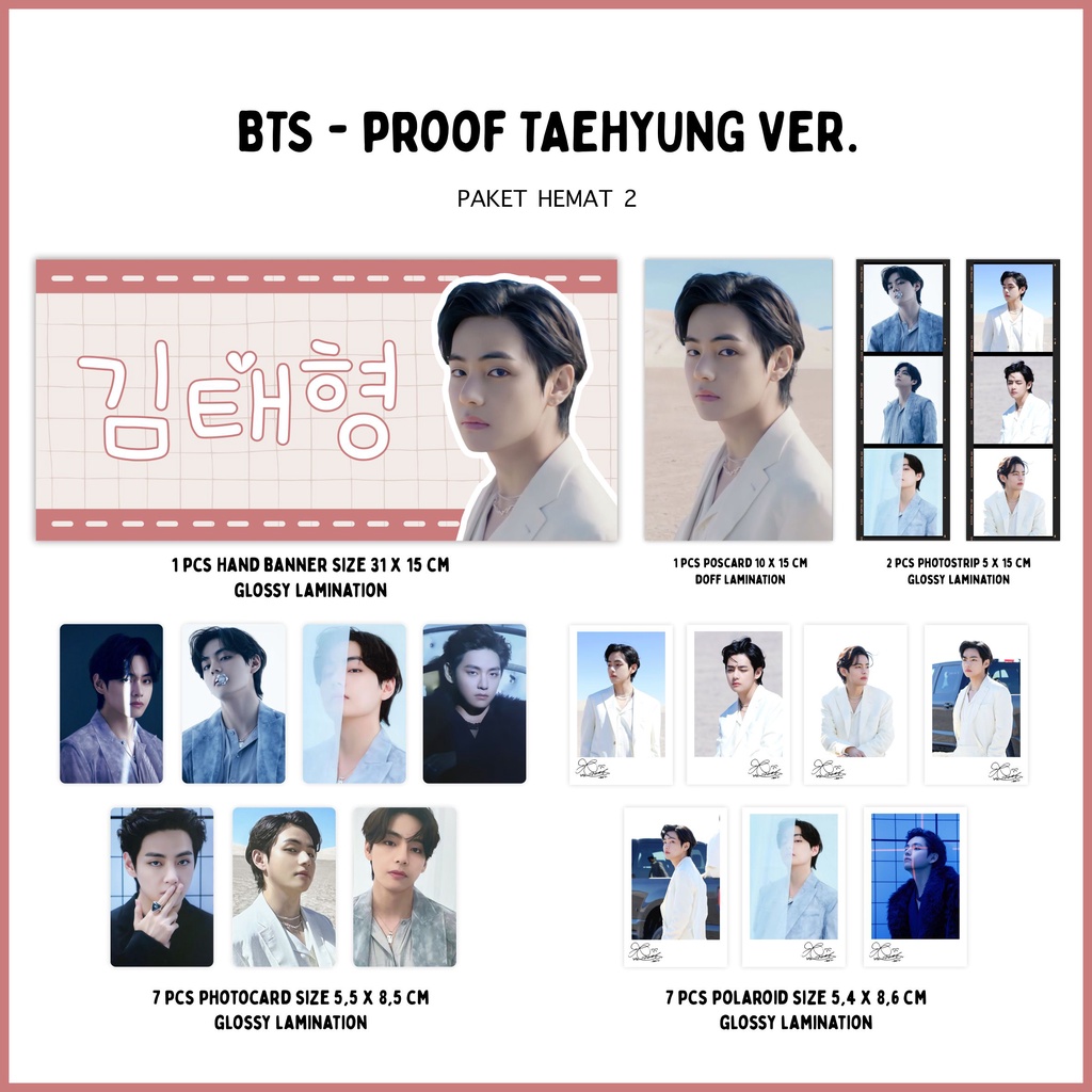 Fankit BTS Proof