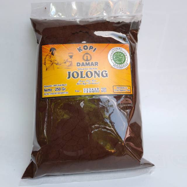 

Kopi Damar dari Biji kopi Jolong Pati 225gram