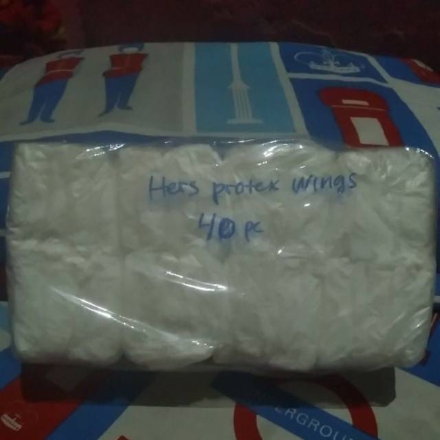 Pembalut hers protex wings repack non kemasan isi 40