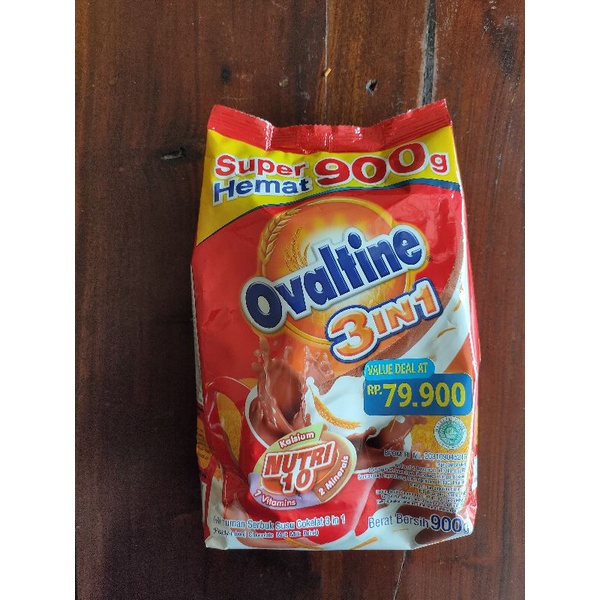 

Ovaltine 3in1 900gr ( Coklat Susu Gula Lebih mantap )