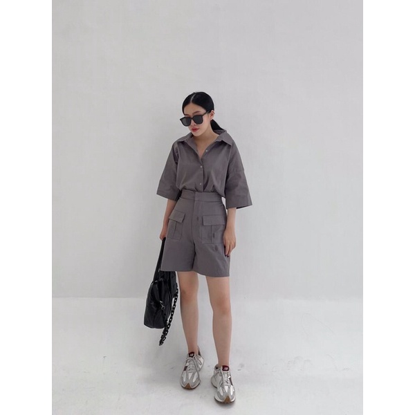 HARPER SET | SET KEMEJA WANITA | SET KEMEJA