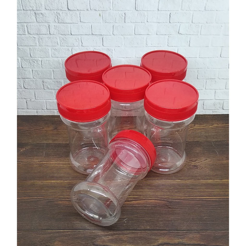 BOTOL SAMBAL PLASTIK 6 PCS BOTOL PLASTIK TEMPAT SAMBAL