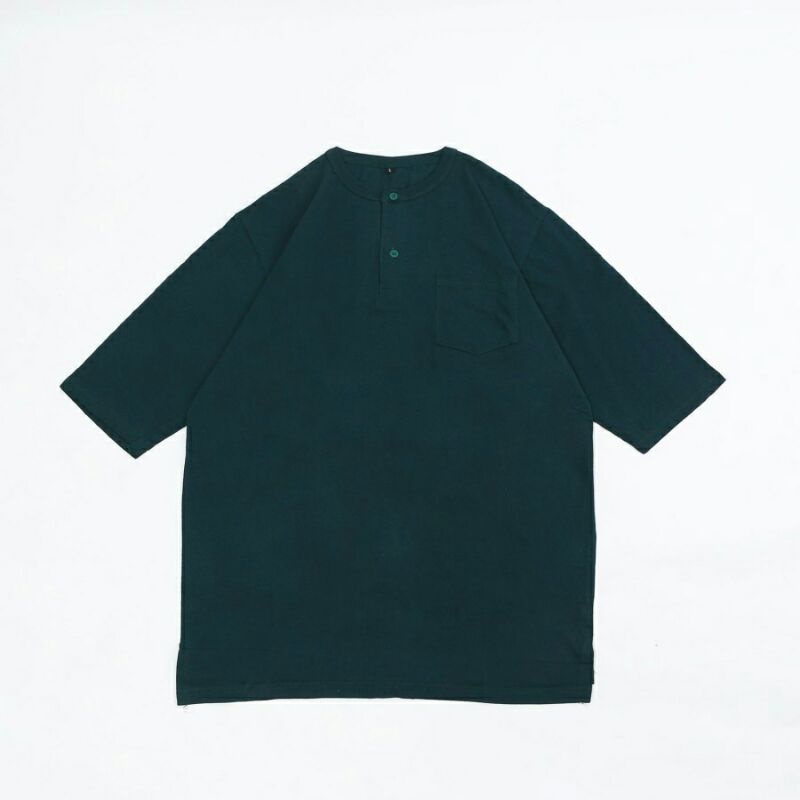 ATHAWEAR KURTA SHIRT DARK GREEN POL