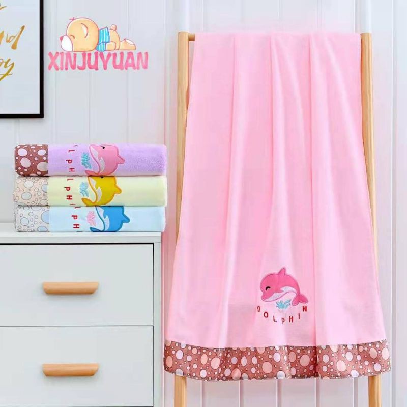 1 Pcs Handuk Microfiber Bordir Xinyuan Size 70x140