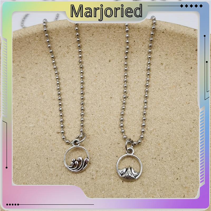 2 Pcs/set Fashion Satu Sama Lain Magnetik Pasangan Kalung Perhiasan Pria Dan Wanita Pasangan Hadiah Hari Valentine-MJD-MJD