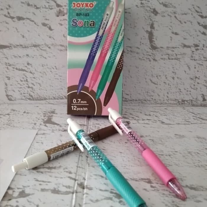 

Pulpen Joyko Sona BP-183 0.7mm Lusian