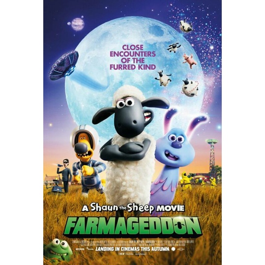 DVD SHAUN THE SHEEP FARMAGEDDON 2019