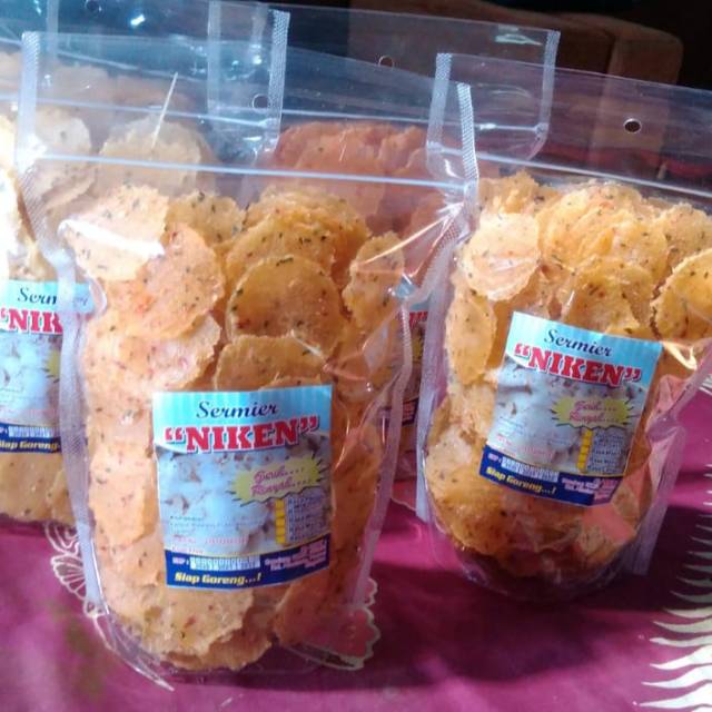 

Sermier ketela / singkong rasa original dan pedas