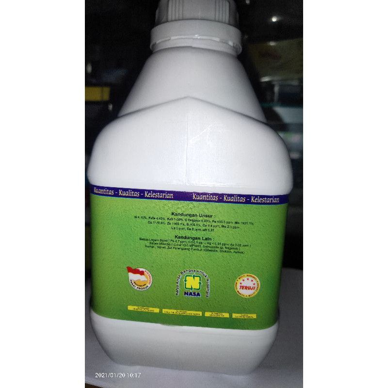 COD FREE ONGKIR Poc Nasa Pupuk Organik Cair Organik Besar 3 liter