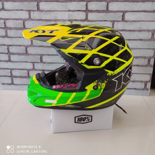 kyt cross over net cross yellow fluo black green