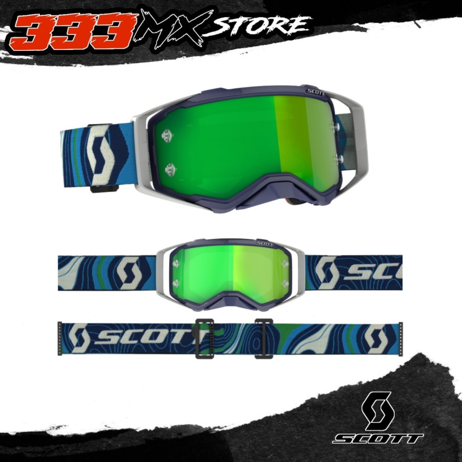GOGGLE CROSS SCOTT PROSPECT ORIGINAL BLUE GOGGLE MX SCOTT PROSPECT ORI
