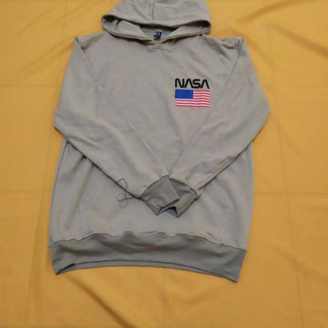 nasa cream hoodie