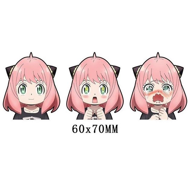 

(BISA COD) Spy X Family Anya Forger 3D Motion Sticker Anime - Sticker Bergerak TERPERCAYA Kode 1192