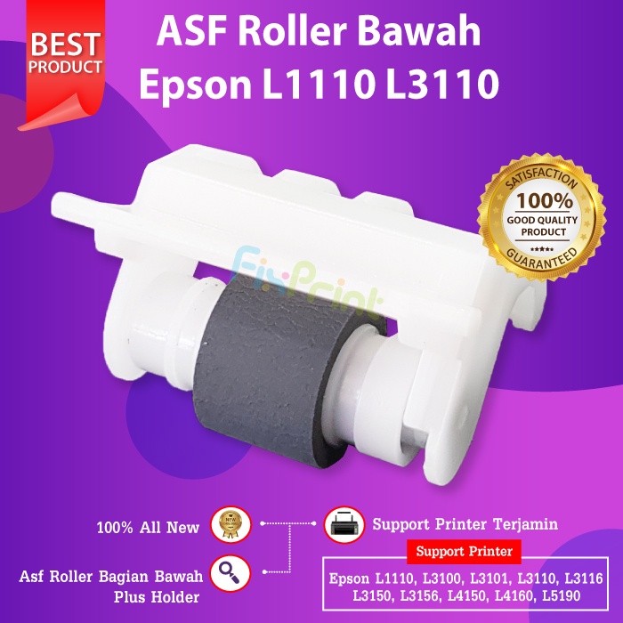Pick Up Roller Bawah Epson L1110 L1210 L3110 L3210 Karet ASF Roll Printer L3150 L3156 L5190 L6190