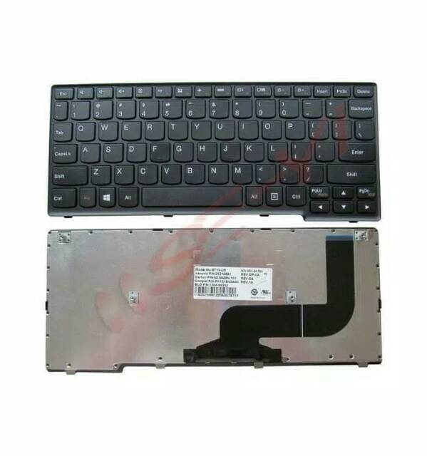 Keyboard Laptop Lenovo IdeaPad S20 30 S210 S210T S215 S215T S20-30 Hitam