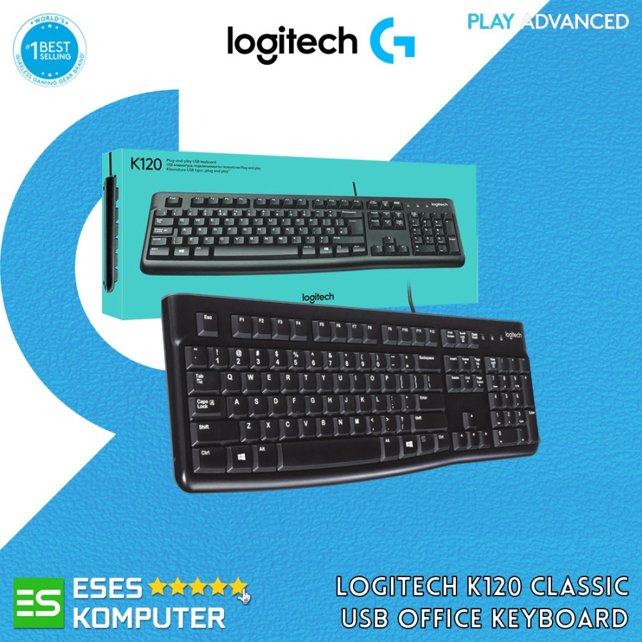 Keyboard Logitech K120 USB