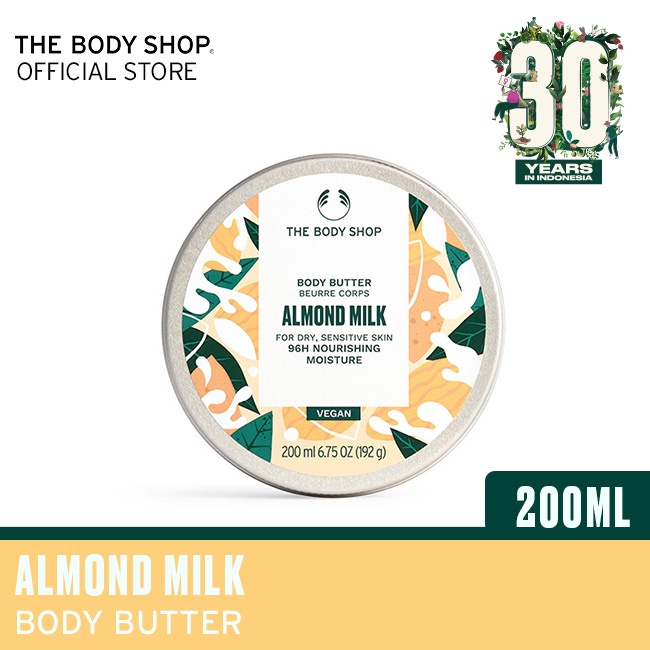 The Body Shop New Almond Milk Body Butter 200ml