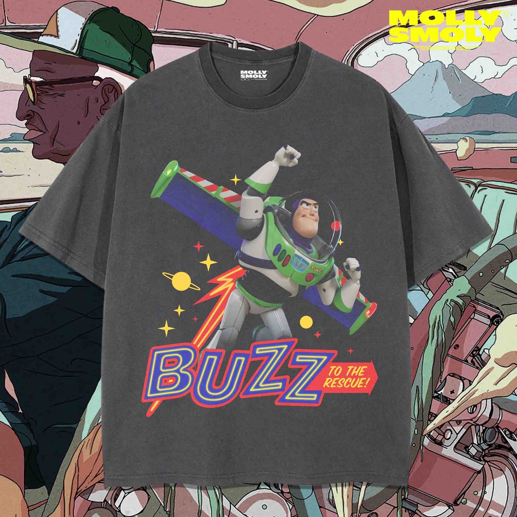 KAOS BUZZ TOY STORY VINTAGE OVERSIZE | KAOS OVERSIZE | BUZZ LIGHTYEAR