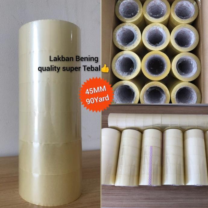 

lakban 45mmx90yard 72roll/karton ---Termurah---