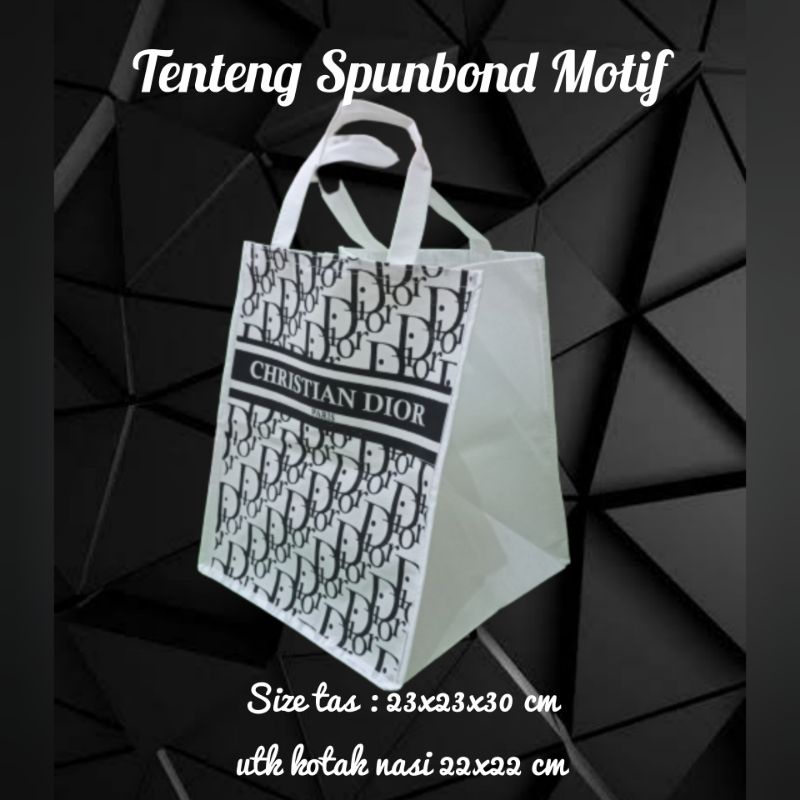 

Tenteng Spunbond Motif Utk kotak nasi