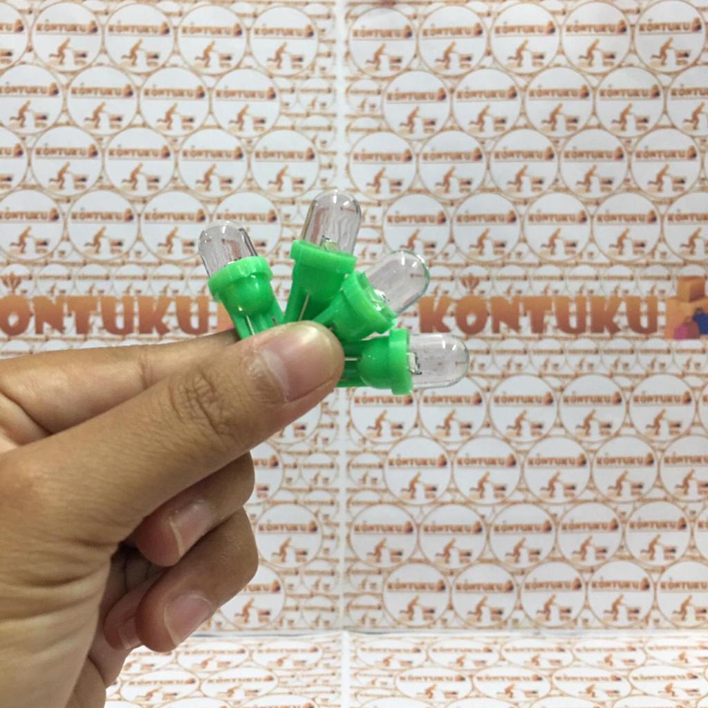 PAKET 4 Pcs Lampu Seint SEN Kedip 7 Warna - LAMPU SEIN LED T10 MOTOR KEDIP | LED SIGN T10 KEDIP RETI